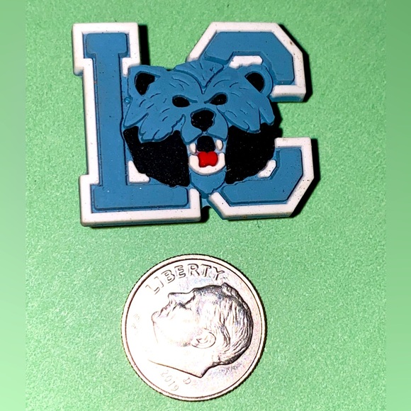 (10 for $15) Livingston College Blue Bears Crocs Shoe Charms - Picture 1 of 1